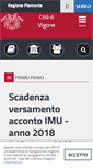 Mobile Screenshot of comune.vigone.to.it